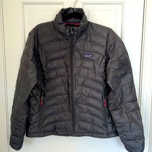 Patagonia Down Sweater Jacket, grey, Women’s large